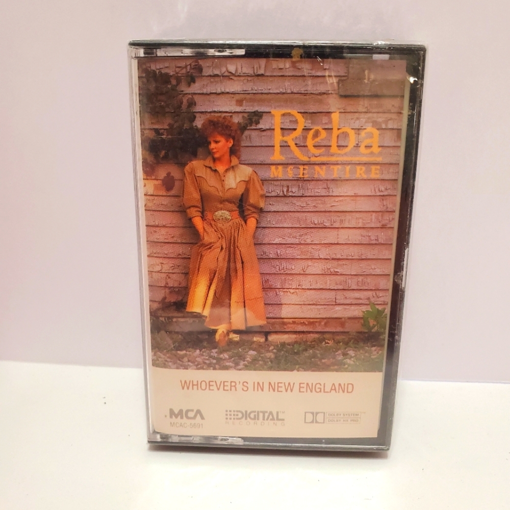 Reba McEntire Whoever's In New England Audio Cassette Tape 1986 MCA NEW